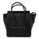 Smooth Calfskin Micro Luggage Black
