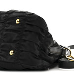 Tessuto Nylon Gaufre Tote Black