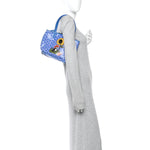 Goyardine Reversible Mini Anjou Sky Blue