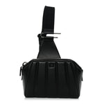 Lambskin Antigona U Padded Crossbody Bag Black