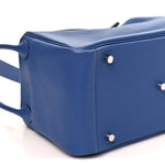 Swift Epsom Lindy 30 Tressage De Cuir Bleu Brighton Bleu Sapphire Capucine