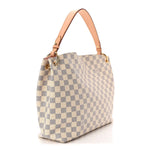 Damier Azur Graceful PM Rose Ballerine