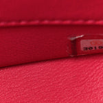 Lambskin Quilted Small Trendy CC Bowling Bag Pink