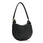 Nappa Intrecciato Small Gemelli Black