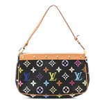 Monogram Multicolor Pochette Accessories Black