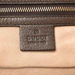 GG Supreme Monogram Medium Ophidia Shopping Tote Brown