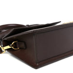 Smooth Calfskin Le Chiquito Noeud Dark Brown