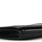 Sequin Asymetric Clutch  Black White