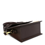 Smooth Calfskin Le Chiquito Noeud Dark Brown