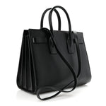 Calfskin Small Sac De Jour Black
