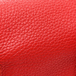 Classic Grain Small Bayswater Satchel Scarlet Red