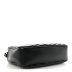 Calfskin Matelasse Monogram Lou Camera Bag Black
