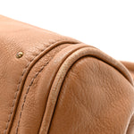 Calfskin Medium Paddington Satchel Tan