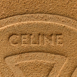 Suede Shearling Triomphe Medium Cabas Anais Natural