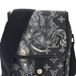 Savane Monogram Elephant Chapman Messenger BB Encre