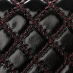Goatskin Quilted New Medium Boy Handle Flap Burgundy