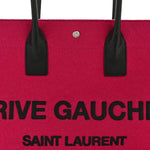 Wool Rive Gauche Tote Fuchsia