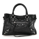 Agneau Arena Silver Hardware Small Le City Black