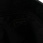 Calfskin Cerf Executive Shopper Tote Black