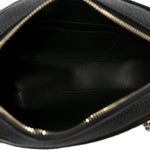 Calfskin Rockstud Mini Crossbody Bag Black