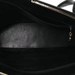 Caviar Large CC Shoulder Bag Black