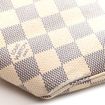 Damier Azur Braided Neverfull MM Orange