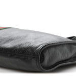 Calfskin Large Rajah Chain Tote Black