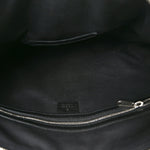 Fluffy Calfskin Morpheus Weekender Duffle Black