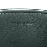 Shiny Calfskin Teen Triomphe Petrol