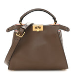 Vitello Tahiti Burro Bi-Color Medium Peekaboo Iconic Essentially Satchel Maya Camelia Confetto