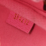Monogram 2022 Christmas Animation Paris Mini Pochette Accessories Pink