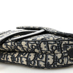 Oblique Saddle Bag Blue