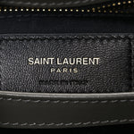 Calfskin Y Quilted Monogram Toy Loulou Crossbody Bag Grey Kaki