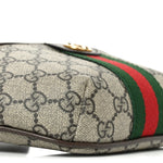 GG Supreme Monogram Web Small Ophidia Belt Bag Beige Ebony New Acero