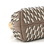 Vitello Grace Intreccio Nappa Small Fendi First Tortora White Rice