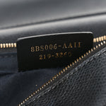 Vitello Cruise F is Fendi Bi-Color FF 1974 Embossed Medium Envelope Wallet On Chain Black Maya