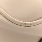 Calfskin Matelasse Mini GG Marmont Shoulder Bag White