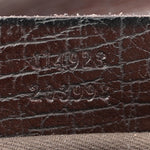 Monogram Horsebit Clutch Dark Brown