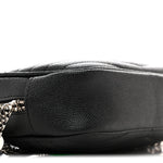 Grain De Poudre Matelasse Monogram Mini Lou Camera Bag Black