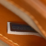 Calfskin Mini C Double Carry Autumnal Brown