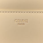 Satinated Calfskin Small 16 Top Handle Bag Beige