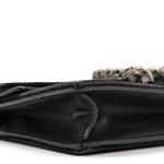 Velvet Super Mini Dionysus Shoulder Bag Black