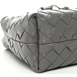 Nappa Intrecciato Dustbag Notte Shoulder Bag Basalt