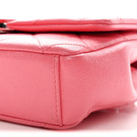Caviar Quilted My Everything Small Flap Pink