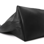 Calfskin Y Tote Black