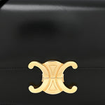 Shiny Calfskin Teen Triomphe Black