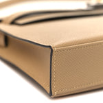 Madame Calfskin Kelly Elan Poussiere