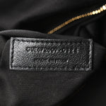 Lambskin Matelasse Monogram Joe Backpack Black