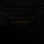 Calfskin Cerf Executive Shopper Tote Black