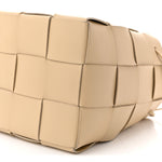 Nappa Maxi Intrecciato Small Cassette Bucket Bag Porridge